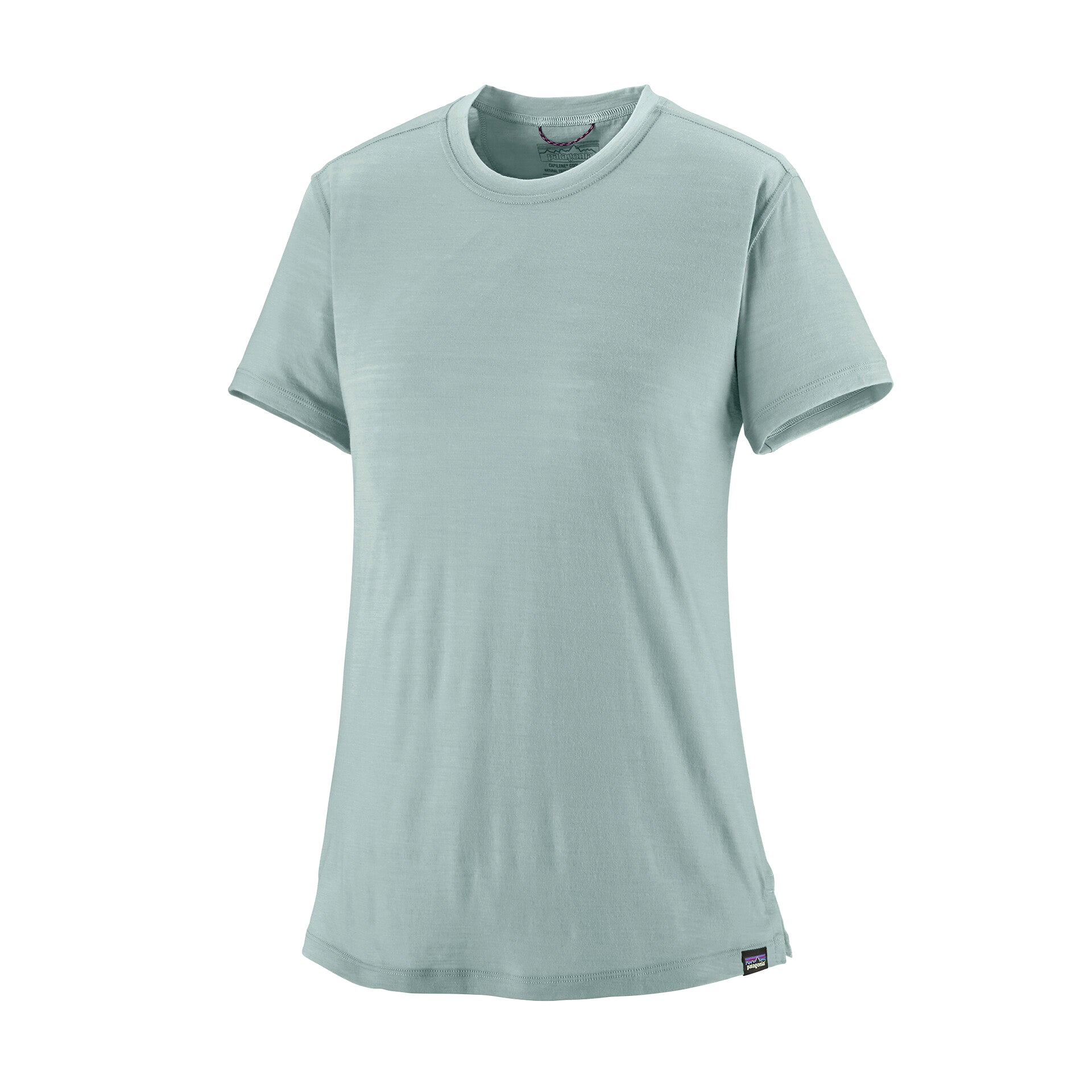 Patagonia Women's Capilene Cool Merino Blend Tee Thermal Blue - Achilles Heel