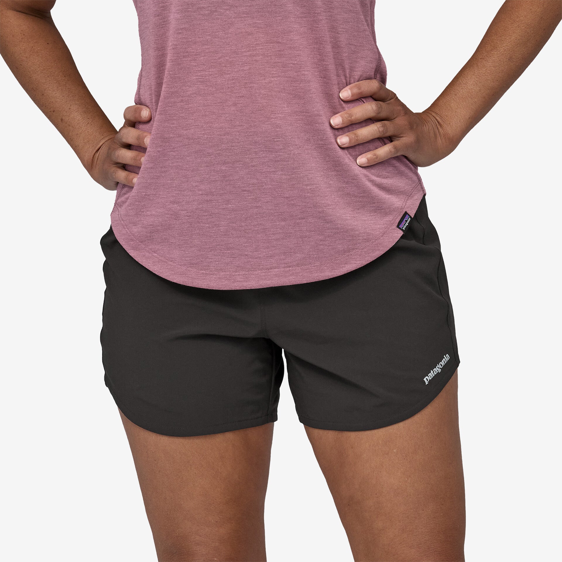 Patagonia Women's Trailfarer 4 1/2 Inch Shorts Black - Achilles Heel