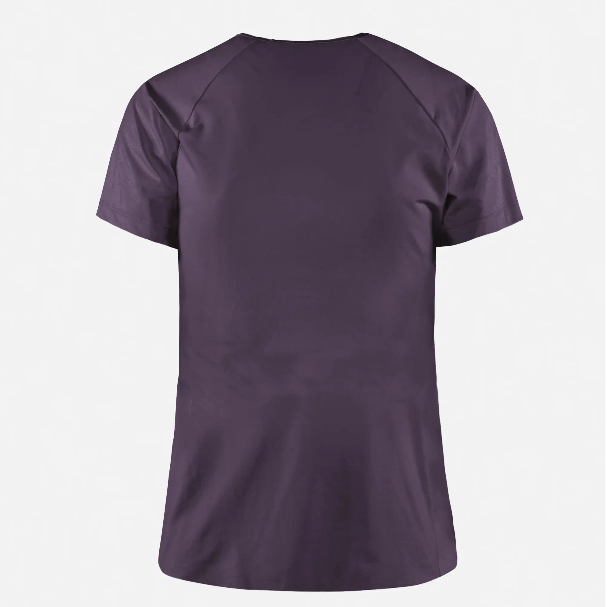 Women's Lightweight Fitted Tee Plum - Achilles Heel