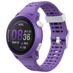 COROS Pace 3 Silicone Strap GPS Sport Watch Violet - achilles heel