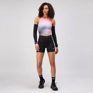 Bandit Women's Stamina Race Crop Thistle Print - achilles heel
