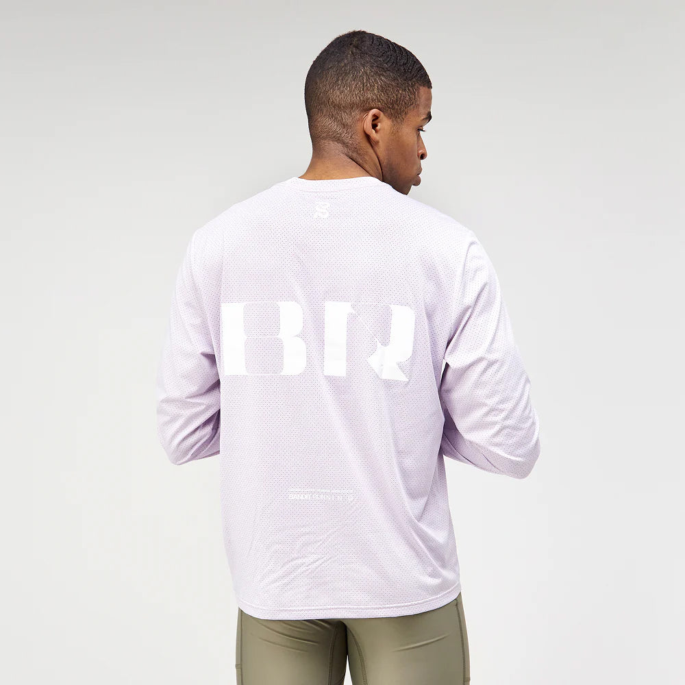 Bandit NanoMesh Performance Long Sleeve Light Thistle - achilles heel