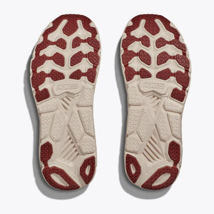 Hoka Clifton LS Shoes Shifting Sand / Rust - achilles heel