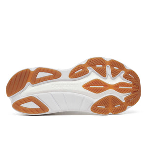 Saucony Women's Hurricane 24 Running Shoes White / Gold - achilles heel