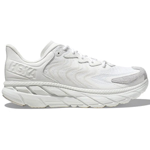 Hoka Clifton LS Shoes White / Nimbus Cloud - achilles heel