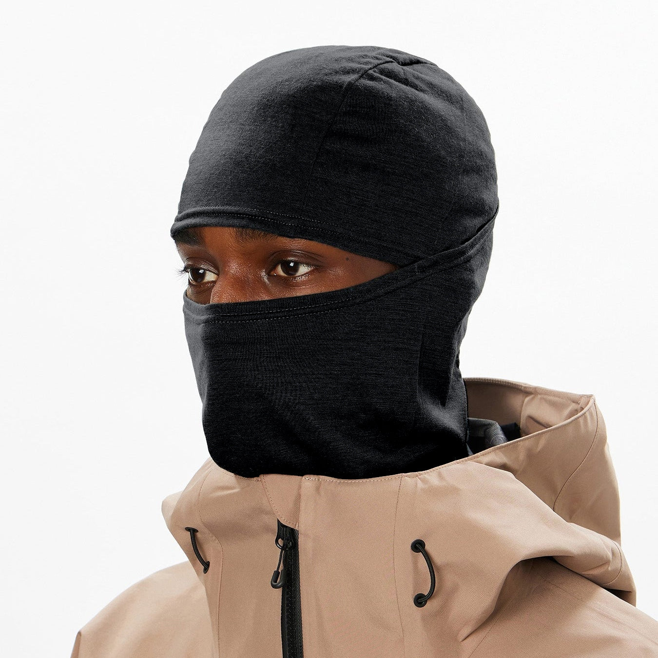 Wool Balaclava Black