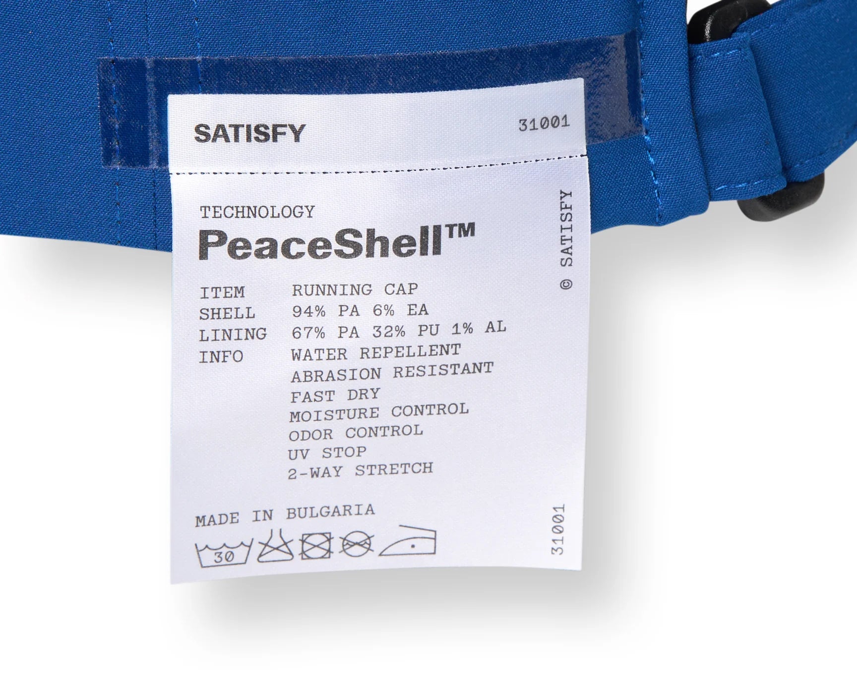 PeaceShell Running Cap Navy - Achilles Heel