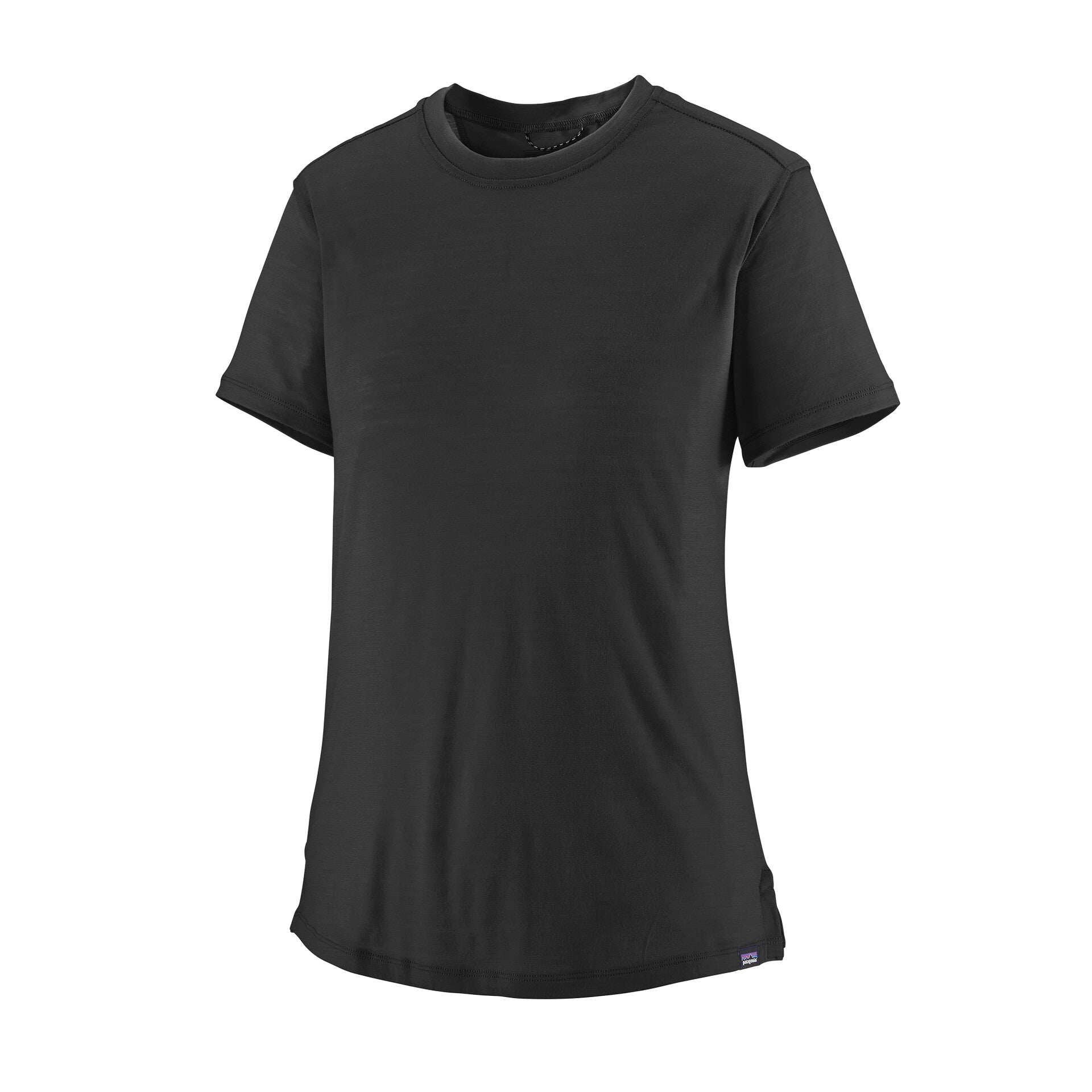 Patagonia Women's Capilene Cool Merino Tee Black - Achilles Heel