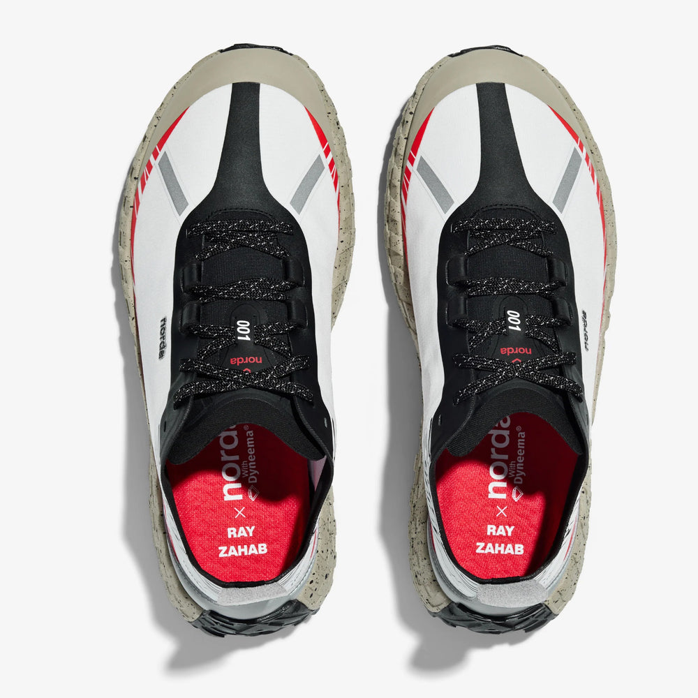 norda Men's 001 RZ Edition Trail Running Shoes Magma - achilles heel