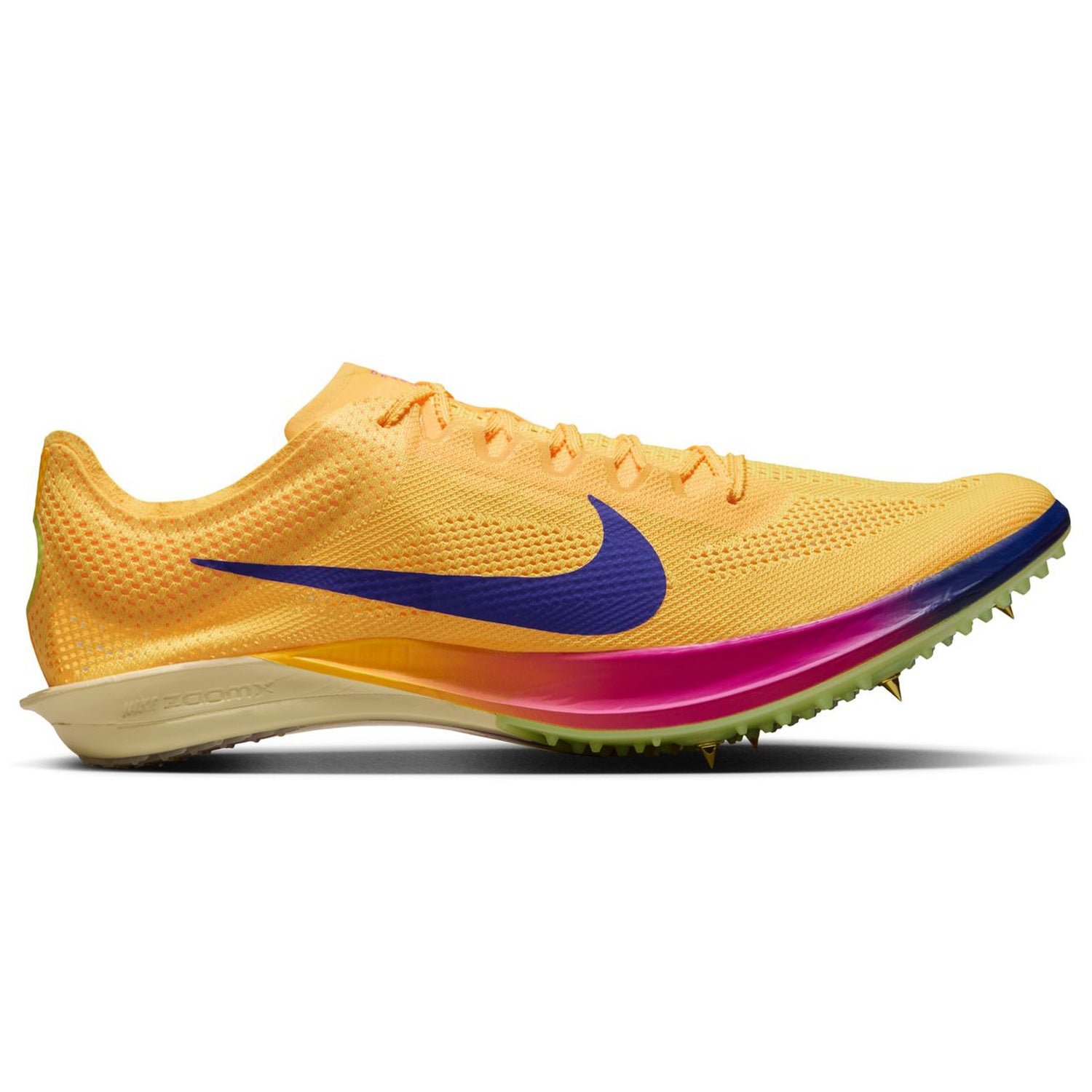 ZoomX Dragonfly 2 Running Spikes Citron Pulse / Indigo Burst