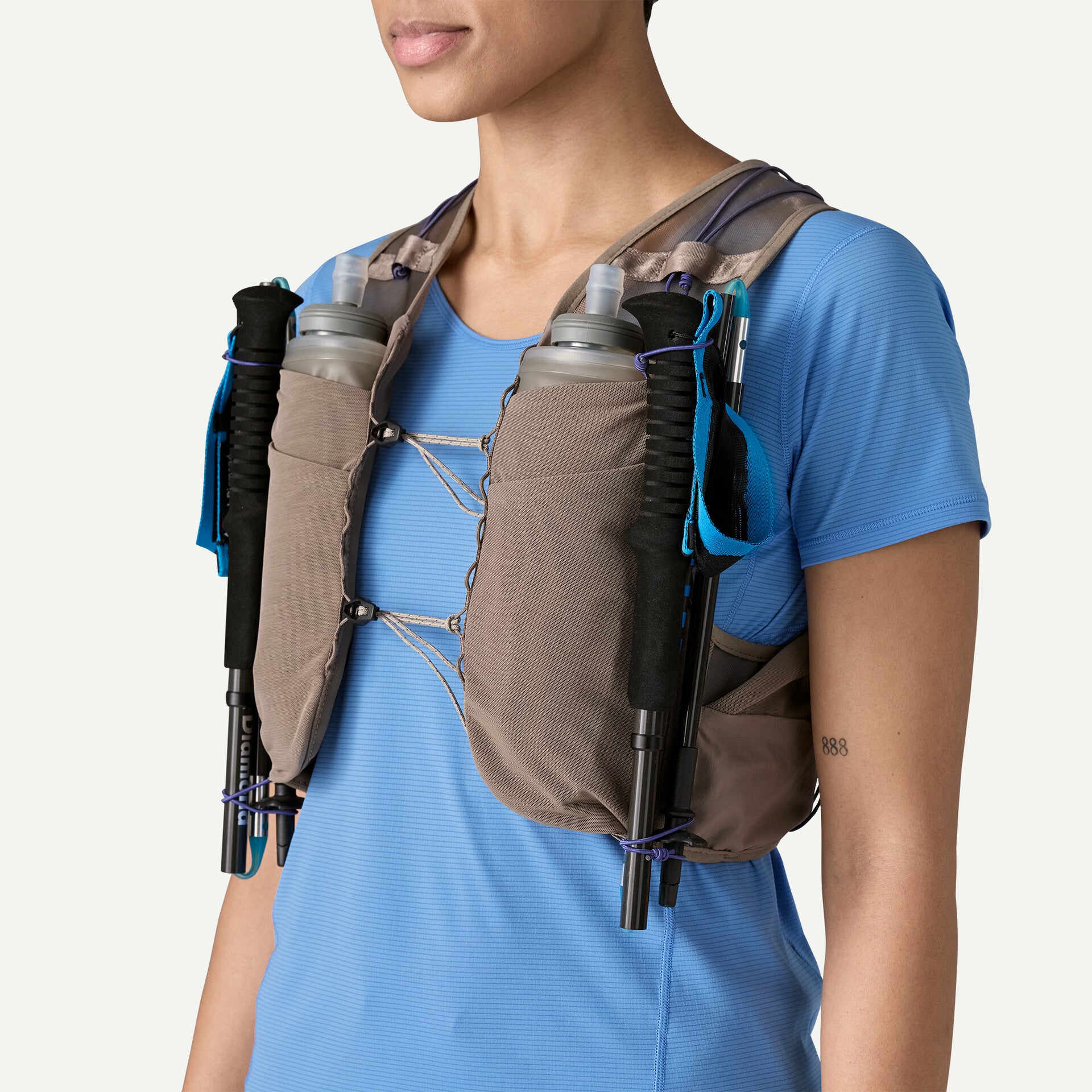 Patagonia Patagonia Slope Runner Vest Seabird Grey at Achilles Heel