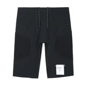 Satisfy PowerSilk Evo 9 Inch Half Tights Black - achilles heel