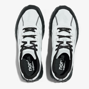 norda Women's 002 Trail Running Shoes Alpine White - achilles heel