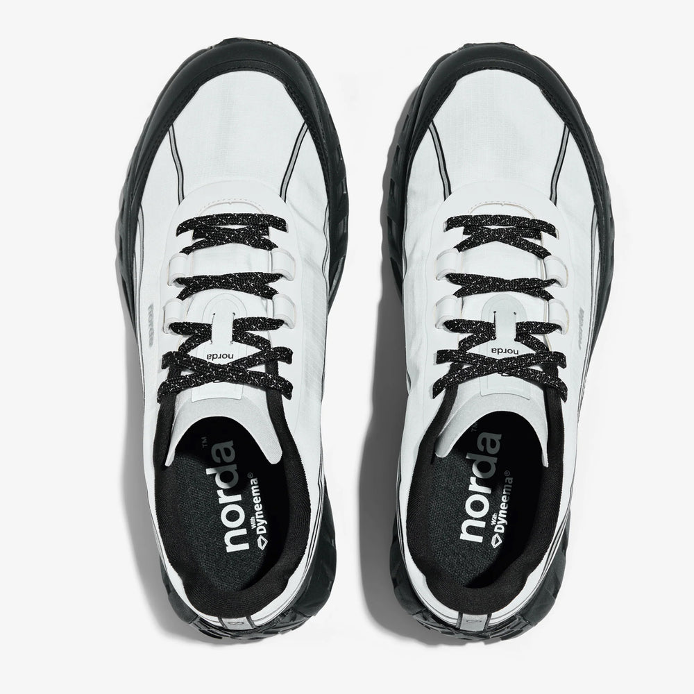 norda Men's 002 Trail Running Shoes Alpine White - achilles heel