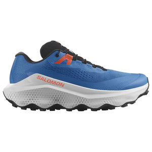 Salomon Men's Ultra Glide 3 Trail Running Shoes French Blue / Lunar Rock / Cherry Tomato - achilles heel