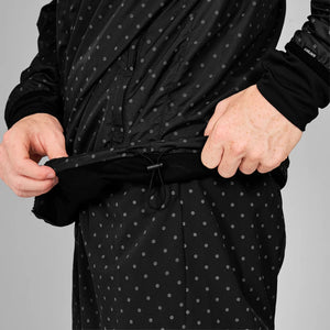 SAYSKY Men's Reflective Polka Blaze Jacket Black - achilles heel