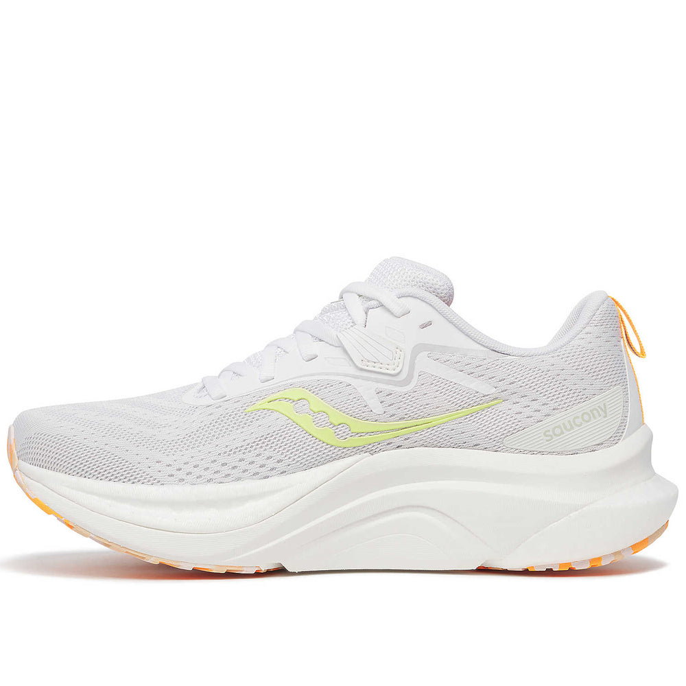 Saucony Women's Tempus 2 Running Shoes White / Sunny - achilles heel