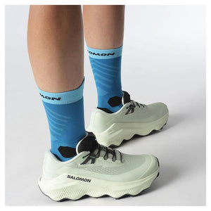 Salomon Women's Ultra Glide 3 Trail Running Shoes Clearly Aqua / Vanilla Ice / Asphalt - achilles heel
