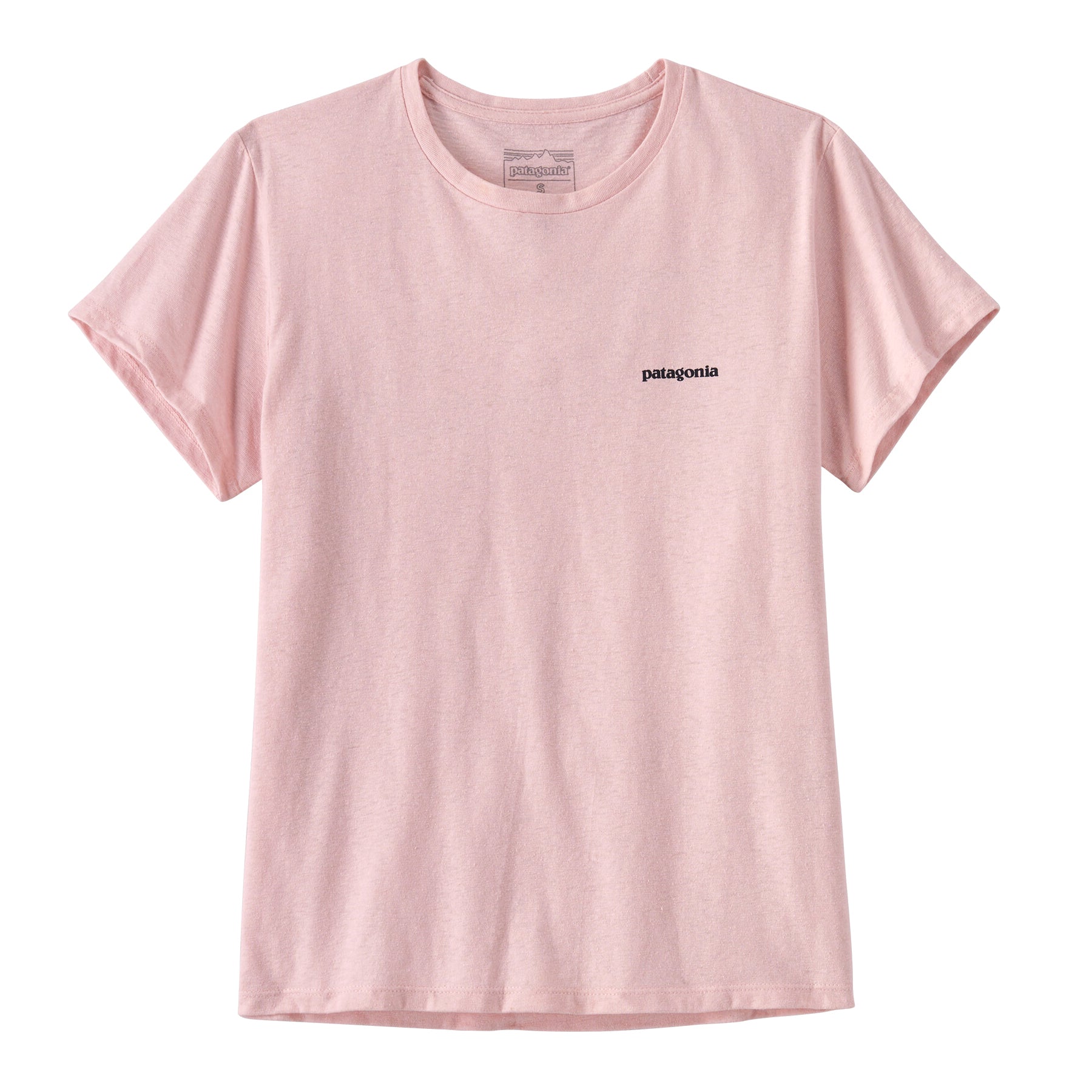 Patagonia Women's P-6 Logo Responsibili-Tee P-6 Outline / Whisker Pink - Achilles Heel