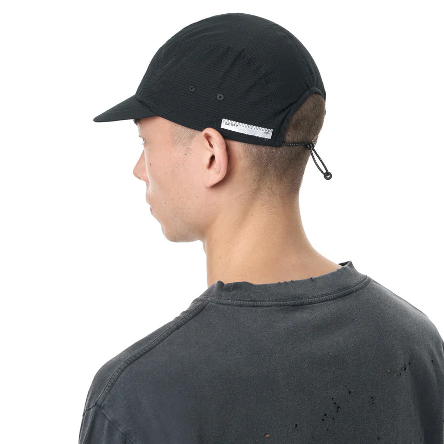 Satisfy Satisfy Rippy Air Trail Cap Black at Achilles Heel