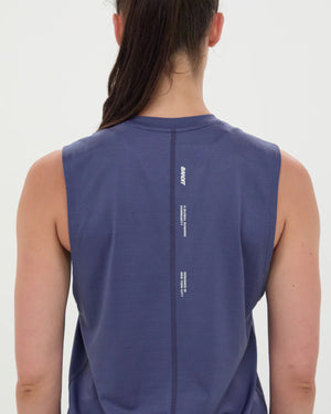 Bandit Women's Micromesh Run Tank Purple Dusk - achilles heel