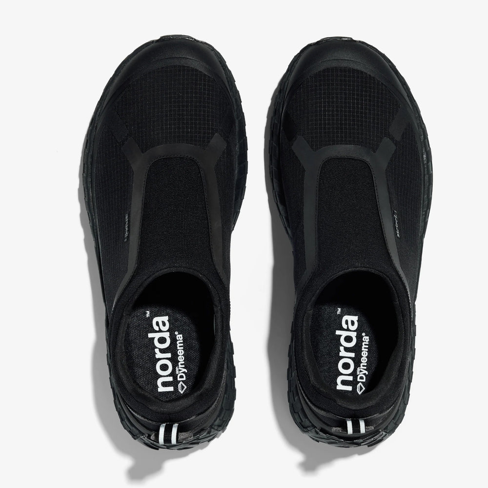 norda Men's 003 Trail Running Shoes Pitch Black - achilles heel