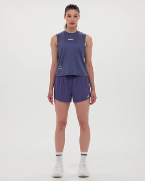 Bandit Women's Micromesh Run Tank Purple Dusk - achilles heel