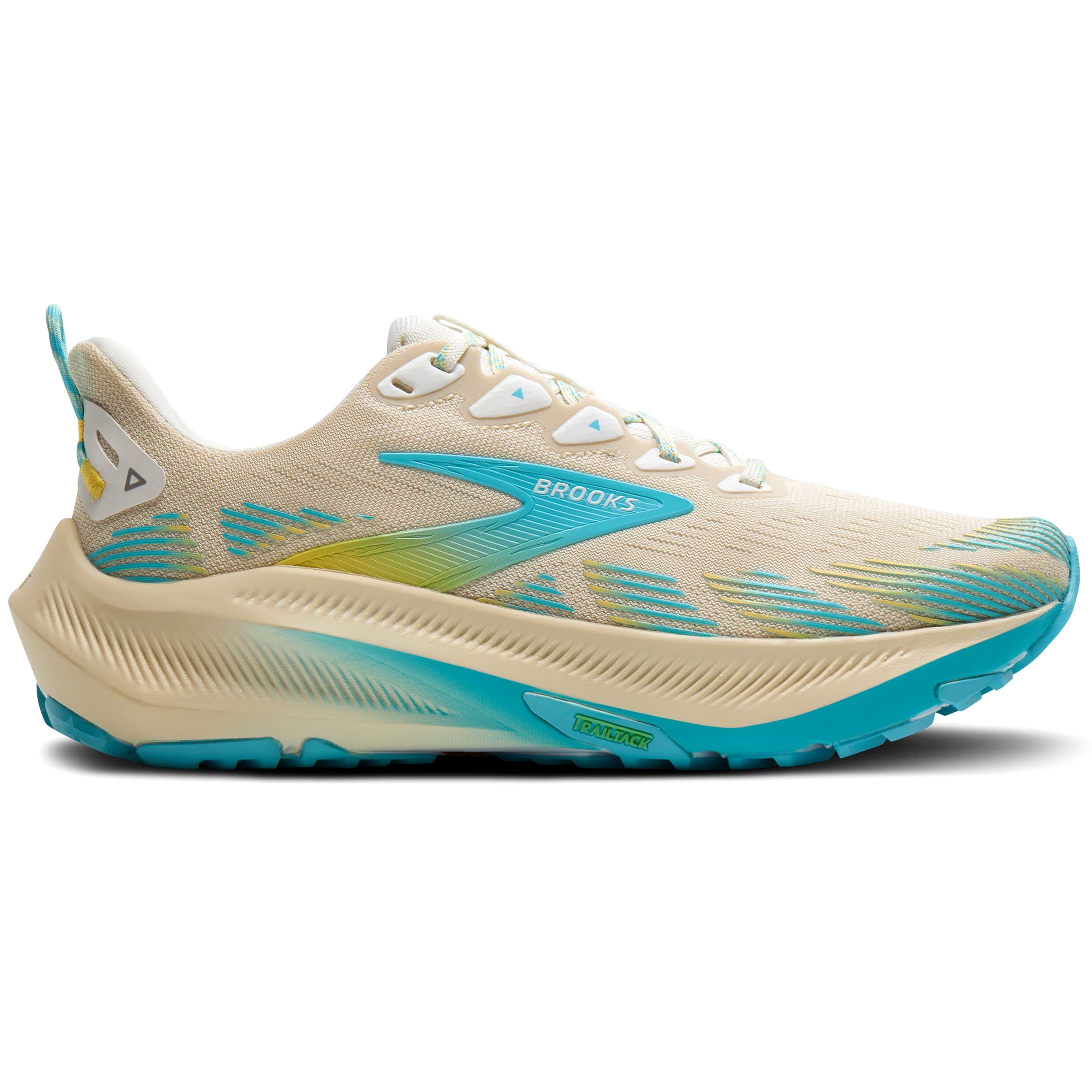 Women's Ghost Trail Running Shoes Sand / Star White / Golden Hour