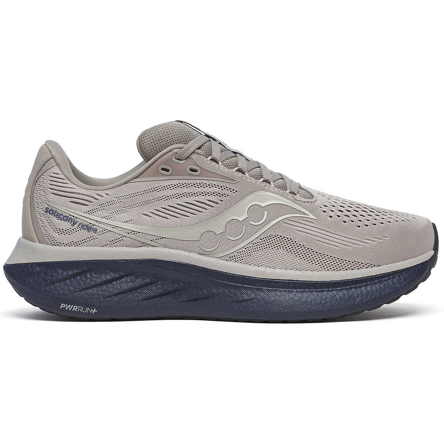 Men's Ride 18 Running Shoes Dove / Navy - Achilles Heel