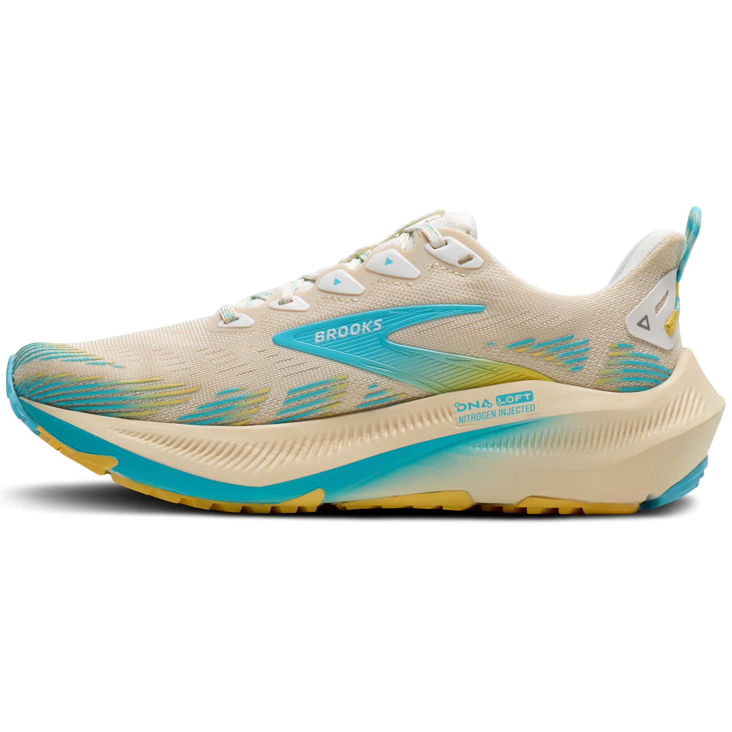 Women's Ghost Trail Running Shoes Sand / Star White / Golden Hour