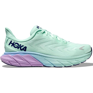 Hoka Women's Arahi 6 Running Shoes Sunlit Ocean / Lilac Mist - achilles heel