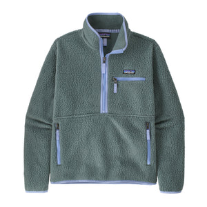 Patagonia Women's Retro Pile Fleece Marsupial Nouveau Green - achilles heel