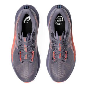 Asics Men's Novablast 5 Running Shoes Greyish Purple / Coral Reef - achilles heel