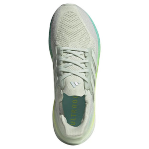 adidas Men's Ultraboost 5 Running Shoes Linen Green / Crystal Jade / Pulse Lime - achilles heel