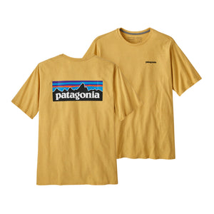 Patagonia Men's P-6 Logo Responsibili Tee Surfboard Yellow - achilles heel