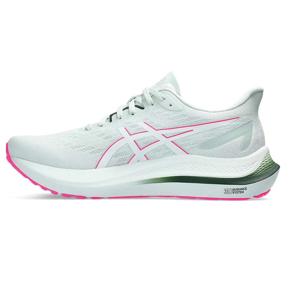 Asics Women's GT-2000 12 Running Shoes Pure Aqua / White - achilles heel