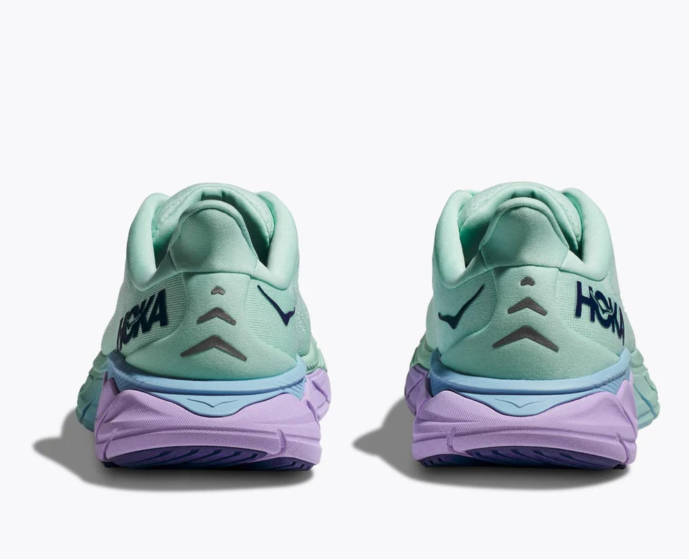 Hoka Women's Arahi 6 Running Shoes Sunlit Ocean / Lilac Mist - achilles heel