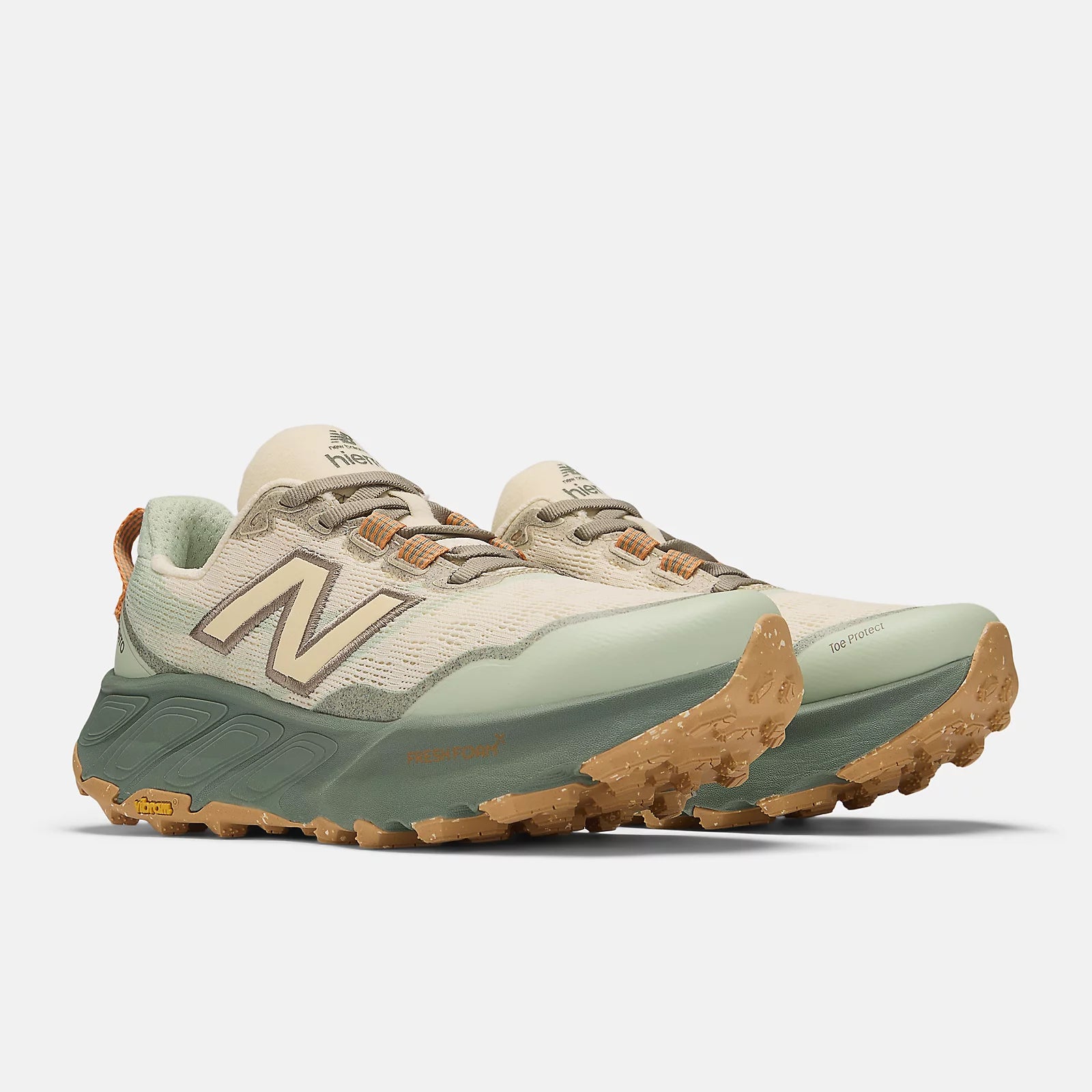 New Balance Women's Fresh Foam X Hierro v9 Trail Running Shoes Calcium / Dark Juniper - Achilles Heel