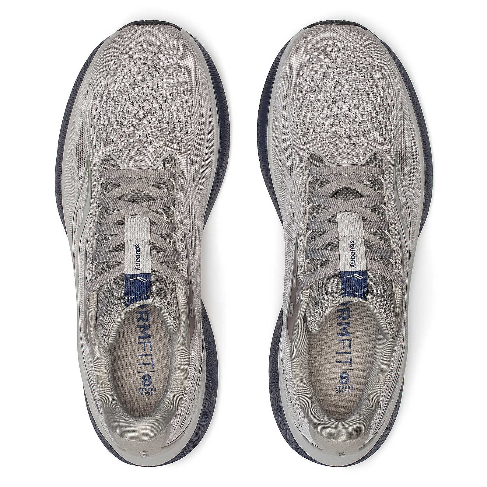 Men's Ride 18 Running Shoes Dove / Navy - Achilles Heel