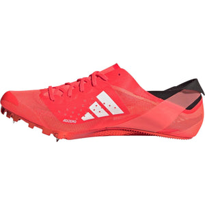 adidas Adizero Finesse Running Spikes Solar Red / Zero Metalic / Coral Fusion - achilles heel