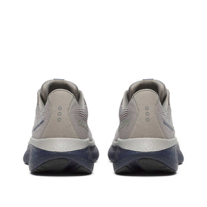 Saucony Men's Ride 18 Running Shoes Dove / Navy - achilles heel