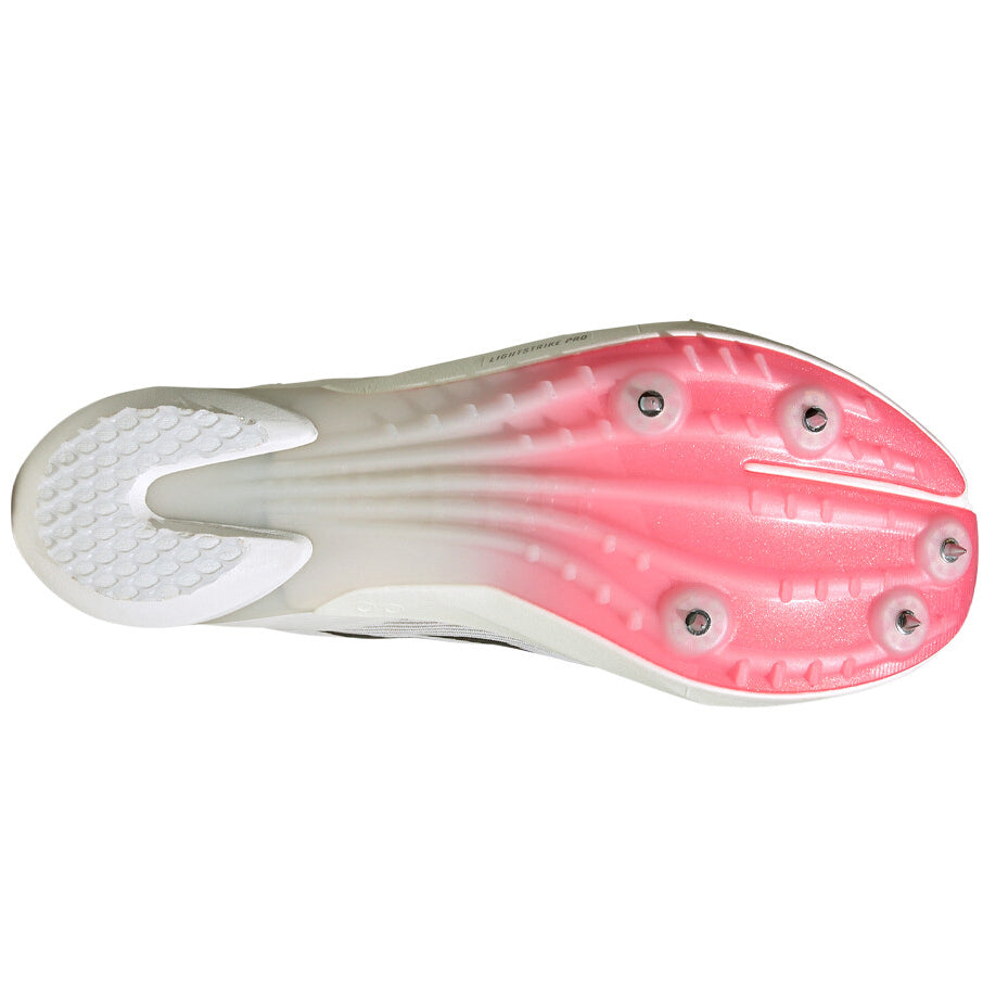 adidas Adizero Ambition Running Spikes Cloud White / Core Black / Lucid Red - Achilles Heel