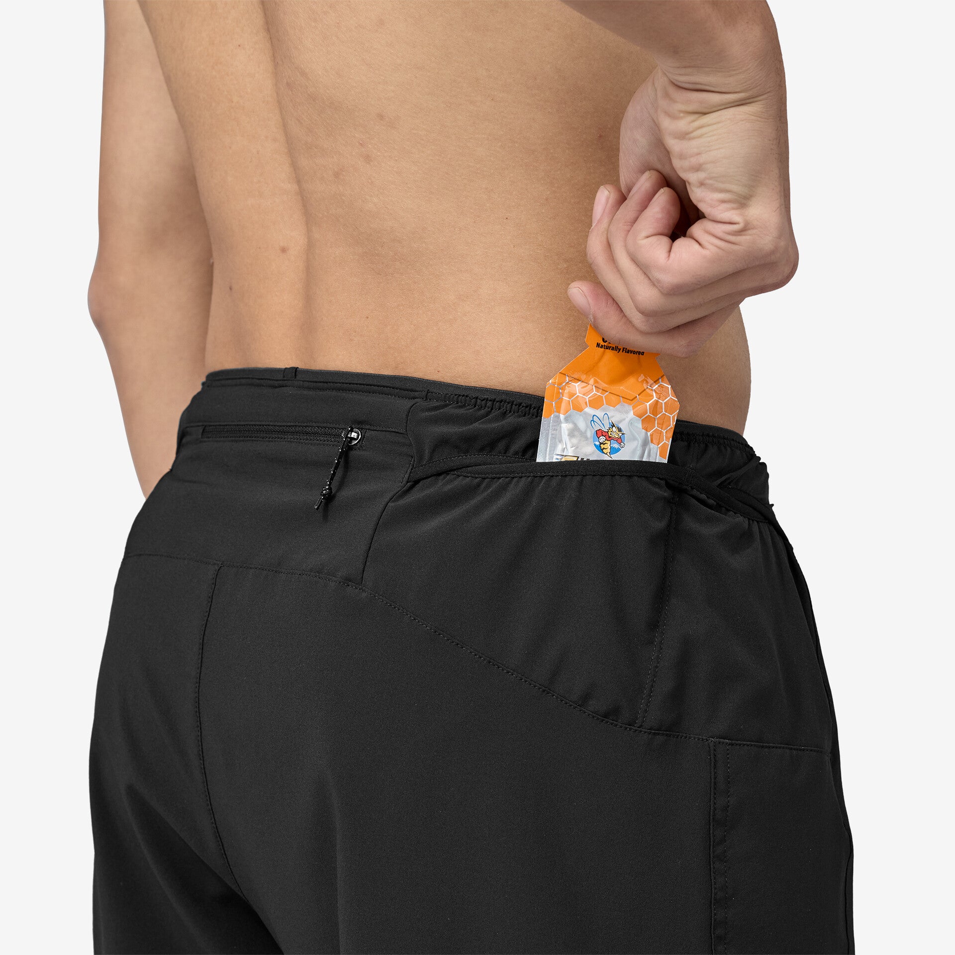 Patagonia Men's Strider Pro 7 Inch Shorts Black - Achilles Heel