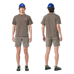 Satisfy MothTech Tee Aged Brown - achilles heel