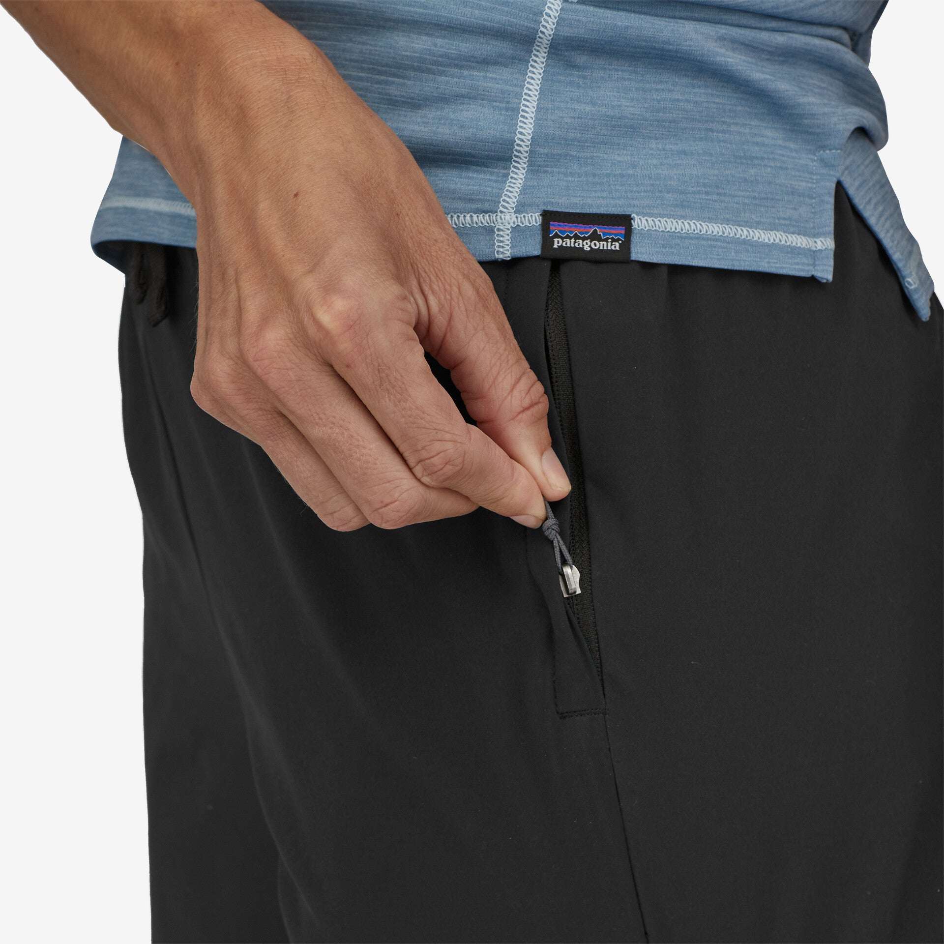 Patagonia Women's Multi Trails 5.5 Inch Shorts Black - Achilles Heel