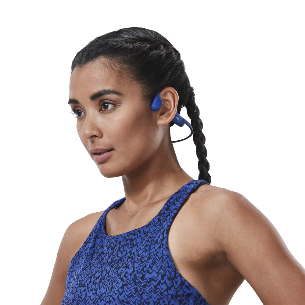 Shokz Shokz OpenRun Mini Headphones Blue at Achilles Heel