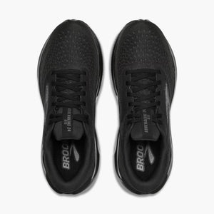 Brooks Men's Adrenaline GTS 24 Wide Fit Running Shoes Black / Black / Ebony - achilles heel