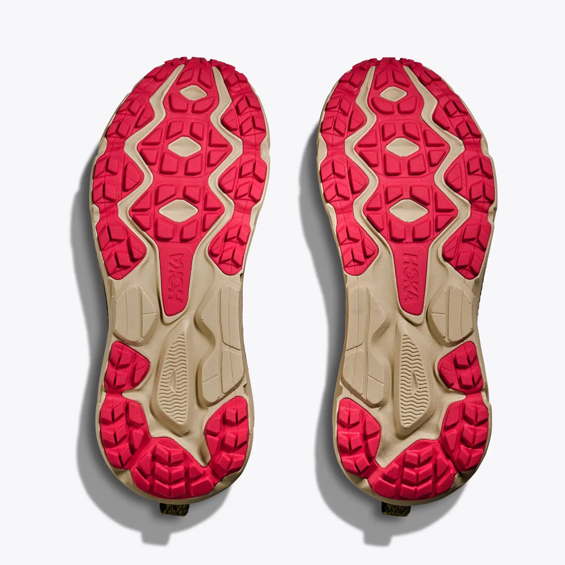 Hoka Women's Challenger 7 GORE-TEX Trail Running Shoes Superbloom / Oatmeal - Achilles Heel