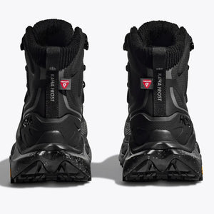 Hoka Men's Kaha 2 Frost GORE-TEX Walking Boots Black / Black - achilles heel