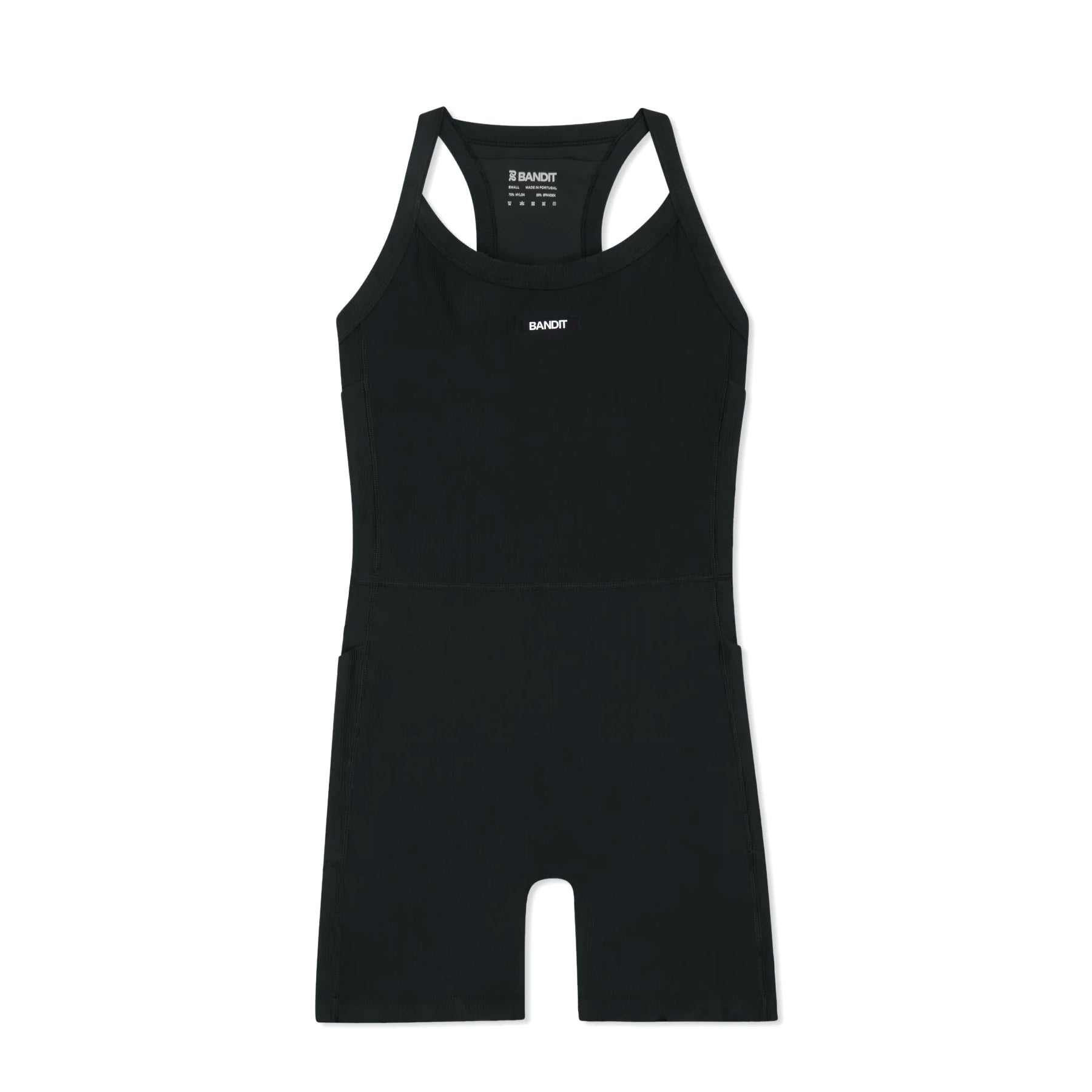 Women's Cadence Scoop Neck One Piece Black - Achilles Heel